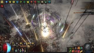 Path of Exile 3.13 Ritual League: Blade Vortex 100% Delirium T19 Beach