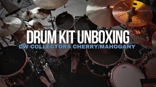 DW COLLECTORS *CUSTOM* DRUM KIT UNBOXING!