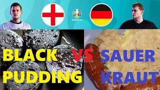 watching ENGLAND - GERMANY  euro 2020 black pudding vs sauerkraut  Steff livestream