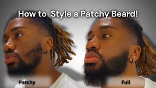 How to Style a Patchy Beard