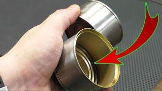 DON'T throw away the tin cans! Great idea with your own hands