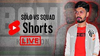 Live Solo vs Squad  & Randoms in #pubgmobile #bgmi #shorts