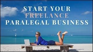 PARALEGAL CAREER FROM ANYWHERE: How to become a freelance paralegal