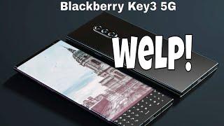 Blackberry Key3 5G  Release Date Price and Specs - Huge!