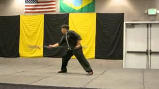 Sifu Lester Wong, Masters Demo,洪拳 - 梅花小挑 Mui Fa Siew Tiu, Concord CA,