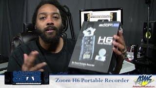 Zoom H6 6 track portable digital recorder review for American Musical