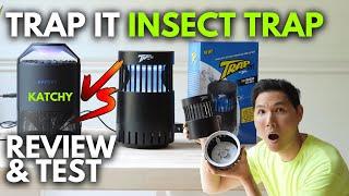 TRAP IT vs KATCHY INSECT TRAP - Review & Fly Test