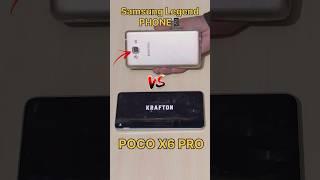 OLD SamsungVs POCO X6 PRO-PUBG SPEED TEST #shorts #pubgmobile #bgmi #pocox6pro