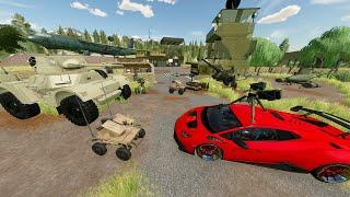 Trading Racecar for Abandoned Army Base | Farming Simulator 22