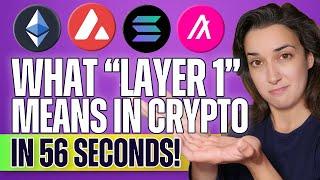 What Layer 1 Means in Crypto (In 56 Seconds!) #shorts