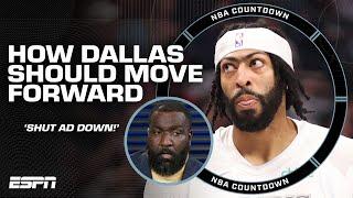 SHUT ANTHONY DAVIS DOWN ️ Perk calls for the Mavs to sit AD after Kyrie's ACL tear | NBA Countdown