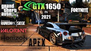 GTX 1650 Test in 7 Games in 2021 ft I7 3770 - GTX 1650 Gaming