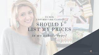 Should I List My Prices on My Website? 5 Ways to Display Pricing in Your Copy