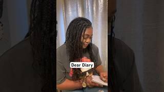 Dear Diary #funny #blacklifematter #comedy #diary-comedy