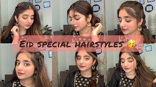 Eid special hairstyles | Summer hair styles |