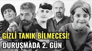 GİZLİ TANIK BİLMECESİ?! NARİN DURUŞMASI 2. GÜNÜNDE NELER YAŞANDI?