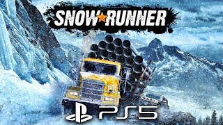 SNOWRUNNER PS5 Gameplay