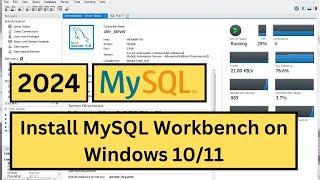 How to install MySQL Server and MySQL Workbench on Windows 8/10/11 | Latest Video 2024