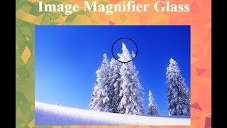 Easy image magnifier using css