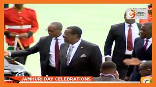 Prime CS Mudavadi, CJ Martha Koome arrives at Uhuru Gardens for Jamhuri Day Celebrations