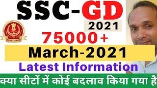 SSC GD 2021 Total Vacancy | SSC GD 2021 Total Post | SSC Constable GD 2021 Total Vacancy | SSC GD