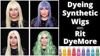 Dyeing a SYNTHETIC WIG | Kirby Rose