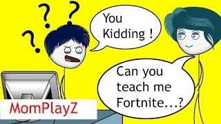 When a Gamer's Mom wants to play games PART 1