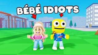 ON EST LES PIRES BÉBÉ DE ROBLOX avec Odette ! (Stupid Babies)