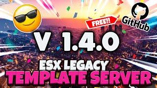 FiveM ESX Legacy Template Server 1.4.0 FREE - FERTIGER SERVER | FiveM Server einrichten & erstellen