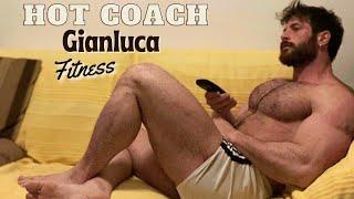Hot Coach Gianluca Fitness - A Hairy Bodybuilder Man