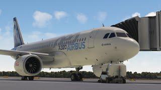 Flying the Asobo Inibuilds Airbus A320 V2 from Jacksonville to Tampa in Microsoft Flight Simulator