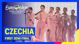 Vesna - My Sister's Crown (LIVE) | Czechia  | First Semi-Final | Eurovision 2023