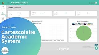 How to use the Academic System on Cartescolaire Platform - I