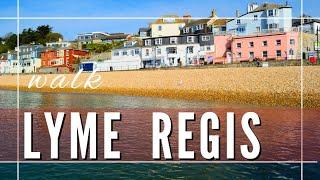 Lyme Regis Dorset England Town Walk