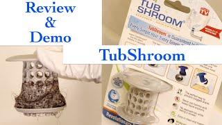 TubShroom Drain Hair Catcher Review and Demo