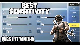 PUBG MOBILE LITE BEST SENSITIVITY IN TAMIL||@pubglitetamizha2417