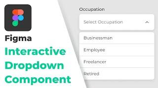 How to Create an Interactive/Functional Dropdown in Figma