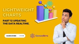 Lightweight Charts Tutorial - Updating the Data Realtime | Trading View | Geniobits