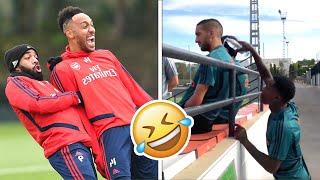 Famous Footballers Vibing and Having Fun!