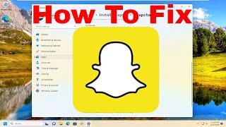 Snapchat App Not Working or Not Opening on Windows 11/10 [Solution]