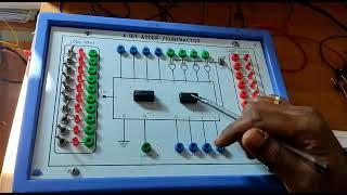 4-BIT ADDER AND SUBTRACTOR