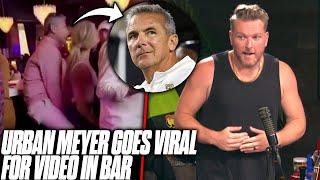 Urban Meyer Caught In TERRIBLE Spot In Viral Video At Bar | Pat McAfee Reacts