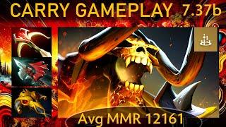  7.37b Clinkz |K+A-D - 35 KP - 82%| Carry Gameplay - Dota 2 Top MMR