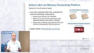 Astera Labs Leo CXL Memory Connectivity Platform