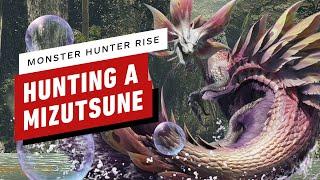 Monster Hunter Rise - Hunting A Mizutsune Gameplay