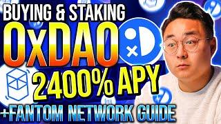 FULL GUIDE: Buying and Staking 0xDAO $OXD | Step-by-Step Staking Guide on Fantom Network (2400% APY)