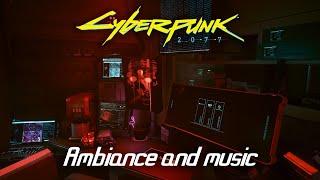 Cyberpunk 2077 | Northside Apartment Ambiance and Music