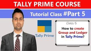 Tally Prime Course | Create Group and Ledger  #tallyprime #tally #tallycourse #tallyerp9