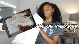 Chloé Sneaker Unboxing & Review “Lauren sneaker in lace” | Kennedi Renee