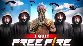 I QUIT FREE FIRE ? ONCE AGAIN ID BLACKLIST #freefire #sudipsarkar